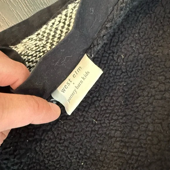 West Elm Black and White Baby Blanket - Picture 6 of 6